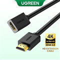 Cáp HDMI nối dài 0,5M hỗ trợ 4K 2K Ugreen 10140 cao cấp