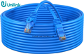 Cáp mạng đúc sẵn Cat6 dài 50m chính hãng UNILINK (Blue) cao cấp