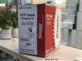 Cáp mạng LS Cat5e UTP 24 AWG, CMX, (UTP-E-C5G-E1VN-X 0.5X004P/GY) cao cấp