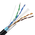 Cáp mạng ngoài trời CAT6 FTP 4 cặp 23AWG 0.56mm, vỏ thép, bọc PE Unilink (UNI-11
