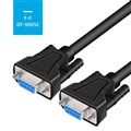Cáp nối tiếp RS232 DB9 sang DB9 cái màu đen DT-9005C (FF) chiều dài 3m