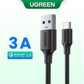 Cáp sạc nhanh UGREEN USB 3.0 type C dài 1,5M Ugreen US184 20883 chính hãng