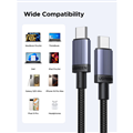 Cáp sạc nhanh USB Type C 3.1 PD100W dài 3 mét Ugreen L528  65834, Tích hợp Chip 