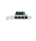 Card mạng PCI Express sang 4 Lan tốc độ 10/100/1000Mbps cao cấp