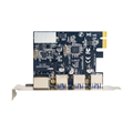 Card PCI-E ra 3 cổng USB 3.0 + LAN 10/100/1000Mbps cao cấp