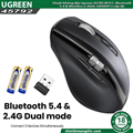 Chuột không dây Bluetooth v5.4+ Wirelless 2.4GHz hỗ trợ 5000DPI Ugreen M751 4579
