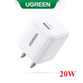 Củ sạc nhanh 20W USB Type-C Hỗ trợ PD3.0/QC4+/PPS Ugreen 10219 cao cấp (US)