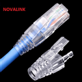 Đầu chụp mạng CAT6 có tai trong suốt túi 100 NOYAFA