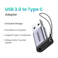 Đầu chuyển đổi USB 3.0 to USB type-C chính hãng Ugreen 50533 cao cấp