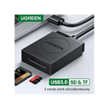 Đầu đọc thẻ nhớ Micro SD/SD chuẩn USB 3.0 + OTG Ugreen 20203 chính hãng