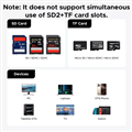 Đầu đọc thẻ nhớ SD/TF giao tiếp USB-A/USB-C kèm 11 khe đựng thẻ nhớ Ugreen 55899