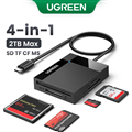 Đầu đọc thẻ nhớ USB Type-C 4 in 1 SD/TF/CF/MS cho điện thoại, máy tính Ugreen 15