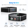 Đầu thu bluetooth xe hơi UGREEN 5.0 APTX HD 3.5mm 10399 cao cấp