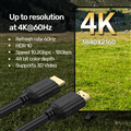 Dây Cáp HDMI 2.0 dài 3M hỗ trợ 4K@60Hz Unitek C11079BK-3M hàng cao cấp