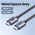 Dây, cáp HDMI 2.1 dài 2M 8K@60Hz 48Gbps hỗ trợ HDR eARC Ugreen 25910 cao cấp