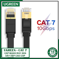 Dây, cáp mạng đúc sẵn Cat7 FTP dài 0,5M dẹt 600Mhz Ugreen 30738 cao cấp