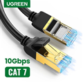 Dây, Cáp mạng UGREEN 10gbps CAT7 dài 15M 11274 (Black) cao cấp