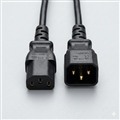 Dây nguồn C13 -C14 dài 0,5m 16AWG (3x 1.31mm2) Unilink Uni-2008 cao cấp