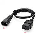 Dây nguồn C14-C19 dài 1,5m (15A lõi đồng 3x2.08mm2) Unilink Uni-20029 cao cấp