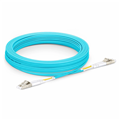 Dây nhảy quang LC/UPC-LC/UPC 2.0mm MM-DX-OM3-LSZH 50m, màu xanh ngọc Unilink UNI