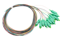 Dây nối quang 12 màu bó mềm SC/APC Simplex 9/125 Single-mode Newlink