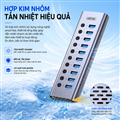 Hub chia 10 cổng USB 3.0 tốc độ 5Gbps Unitek H1315A cao cấp