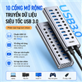 Hub chia 10 cổng USB 3.0 tốc độ 5Gbps Unitek H1315A cao cấp