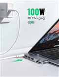 Hub USB - C cho MacBook 2 cổng USB-C ra 3 cổng USB3.0-A+SD+TF+PD Ugreen 60560