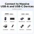Hub Usb type C 6 in 1 Revodok sang Display Port 4K@60Hz, USB-C 2, USB -A 2, PD10