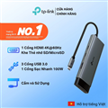 Hub USB Type-C TP-Link UH7020C sang HDMI 4K@60Hz, MicroSD Card, USB 2.0, USB 3.0