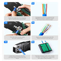 Kìm bấm mạng 3 trong 1 RJ45/RJ12/RJ11 Ugreen 35971/NW304 cao cấp