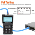 Máy kiểm tra cáp mạng, POE NF-8209 cao cấp