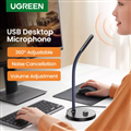 Micro để bàn thu âm, Livestream cổng USB & 3.5mm Ugreen 90416 CM564 cao cấp