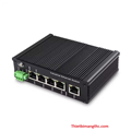 Switch công nghiệp 5 cổng 100/1000 Gigabits Dtech DT-SW1000-5GT-BU-2D cao cấp