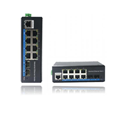 Switch công nghiệp 5 cổng 100/1000 Gigabits Dtech DT-SW1000-8GT-BU-2D cao cấp