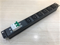 Thanh nguồn PDU 06 ổ cắm chuẩn C19, Công suất 20A, có C- 32A Unilink (UNI-PDU-6C