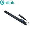 Thanh nguồn PDU 12 ổ cắm chuẩn C13 có APTOMAT MCB (32A) Unilink UNI -500040 cao 