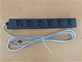 Thanh nguồn PDU 6 ổ cắm 3 chấu đa năng công suất 20A, có dây ra 3M THC-PDU06ND3M