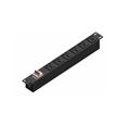 Thanh nguồn PDU 6 ổ cắm 3 chấu đa năng công suất 20A, MCB 2P 32A lắp rack THC-PD