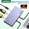 Thiết bị ghi hình hỗ trợ Livestream Capture HDMI 4K@60Hz Ugreen 10937 cao cấp