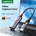 Ugreen Hộp Ghi Hình Video 4K HDMI Sang USB / Type-C HDMI Cho Live Stream Ghi Hìn