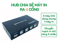 VegGieg V-F402 Hub chia sẻ máy ra 4 cổng cao cấp