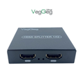 VegGieg V-HD06 Bộ Chia HDMI 1 Ra 2 chính hãng