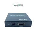 VegGieg V-HD06 Bộ Chia HDMI 1 Ra 2 chính hãng