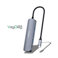 VegGieg V-TC05H Hub chuyển đổi Type C - 5 in 1 chính hãng