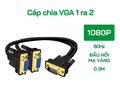 VegGieg V-V401 Cáp chia VGA 1 ra 2 chính hãng