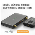 VegGieg V-Z5  Bộ Thu Phát Tín Hiệu HDMI-VGA Không Dây Chuyên Nghiệp,chính hãng