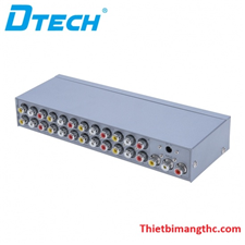 Bộ chia AV 1 ra 8 Dtech DT-7208 cao cấp