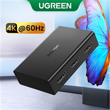 Bộ chia HDMI 2.0 4K60Hz 1 ra 2 Cho PS4 / Xbox 360 / Switch / Macbook / TV Ugreen CM569-90513 cao cấp