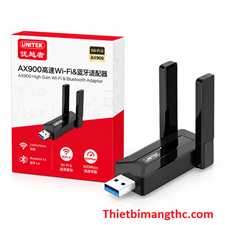 Bộ chuyển đổi Bluetooth 5.4 + 2.4/5G Unitek B126A cao cấp